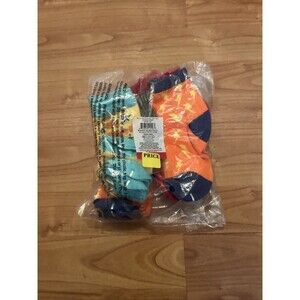 Little Boys Crew Socks Kids Size Unknown Patterned Design 9 Pairs